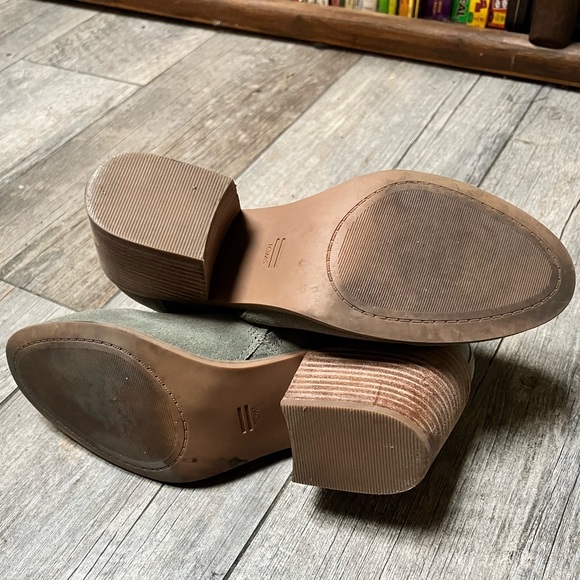 TOMS | Lea suede booties green - Picture 10 of 12